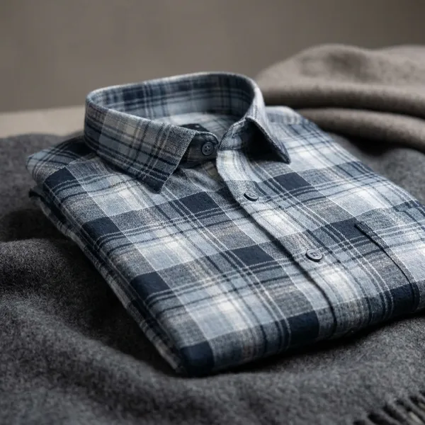 Multicolor_Pure_Cotton_Plaid_Full_Sleeve_Casual_Shirt_For_Men