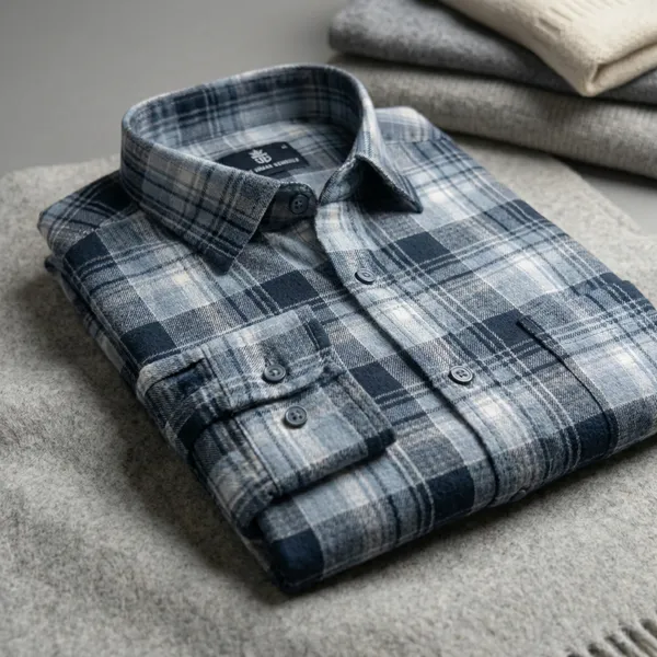 Multicolor_Pure_Cotton_Plaid_Full_Sleeve_Casual_Shirt_For_Men