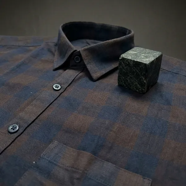 Navy_Blue_Pure_Cotton_Formal_Shirt_For_Men
