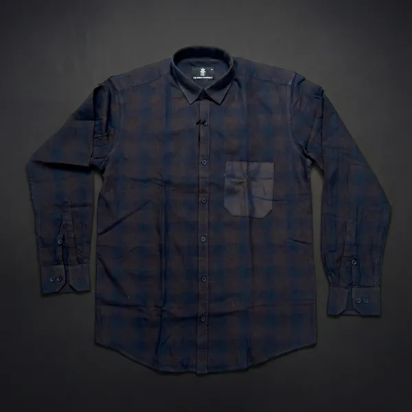 Navy_Blue_Pure_Cotton_Formal_Shirt_For_Men