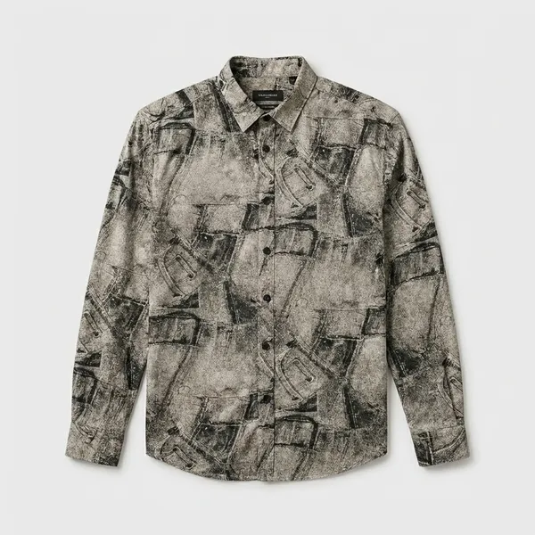Multicolor_Pure_Cotton_Abstract_Print_Full_Sleeve_Casual_Shirt_For_Men