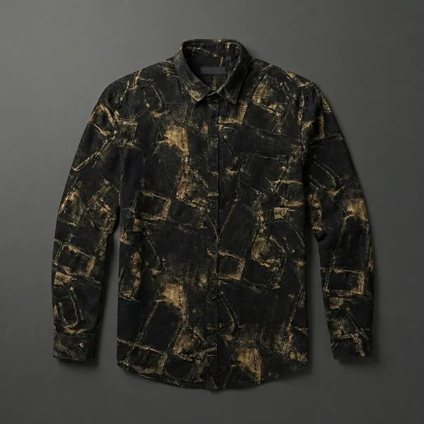 Multicolor_Pure_Cotton_Abstract_Print_Full_Sleeve_Casual_Shirt_For_Men