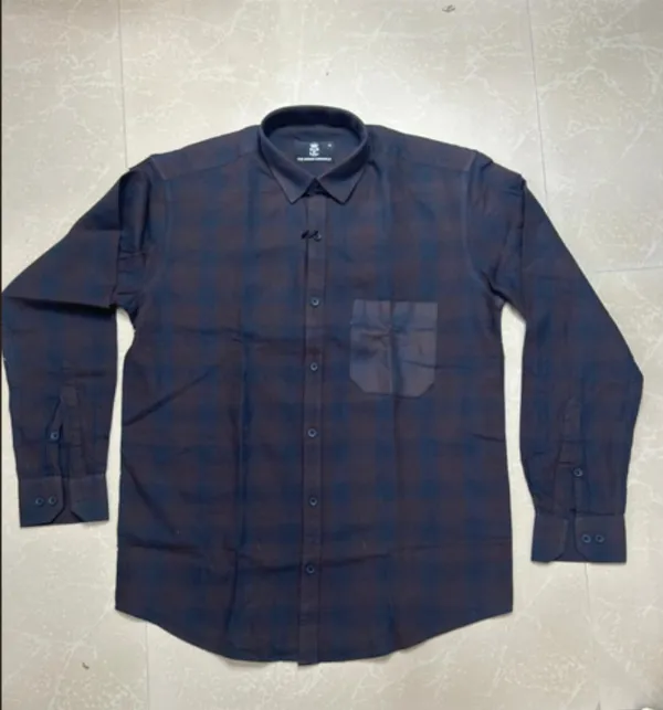 Navy_Blue_Pure_Cotton_Formal_Shirt_For_Men