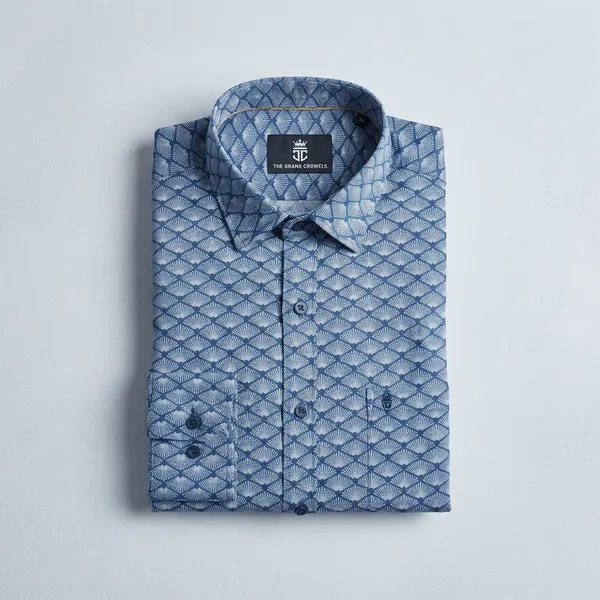 Black_Pure_Cotton_Printed_Full_Sleeve_Formal_Shirt_For_Men