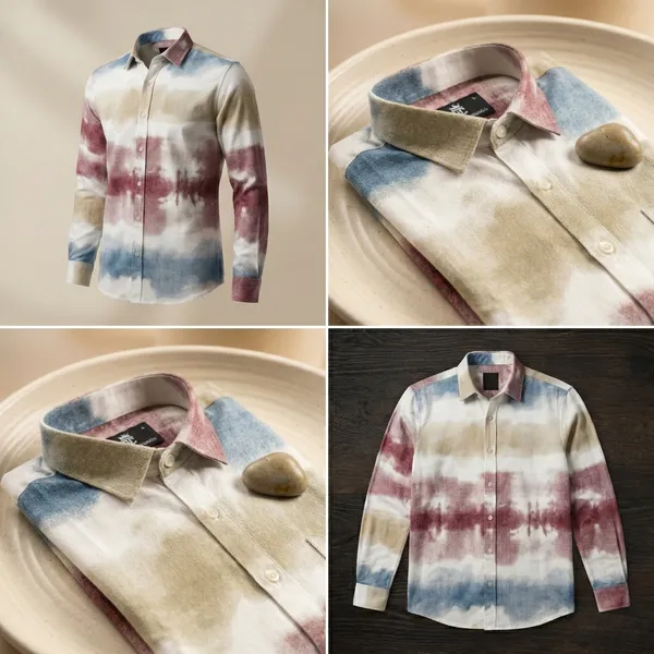 Multicolor_Pure_Cotton_Tie-Dye_Full_Sleeve_Casual_Shirt_For_Men