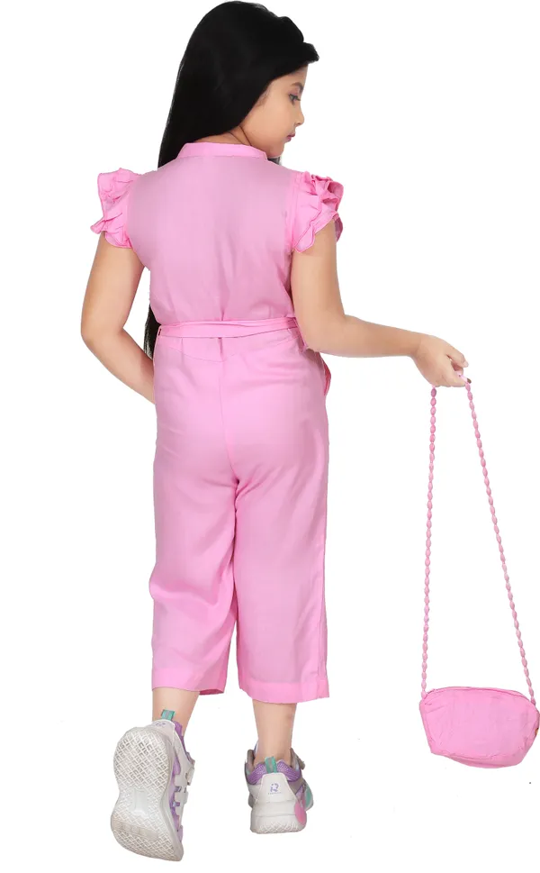 Pink_Rayon_Embroidered_Regular_Jumpsuit_For_Girls
