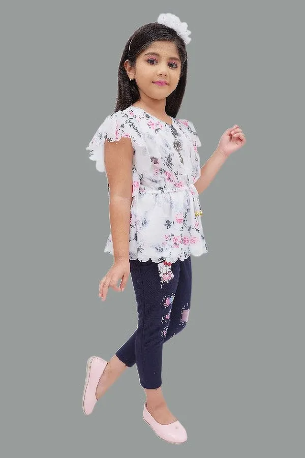 White_Chiffon_Printed_Top_For_Girls