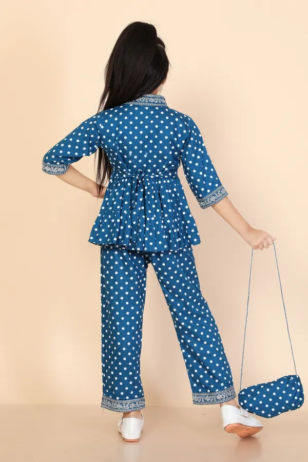 Blue_Cotton_Printed_Pyjama_For_Girls