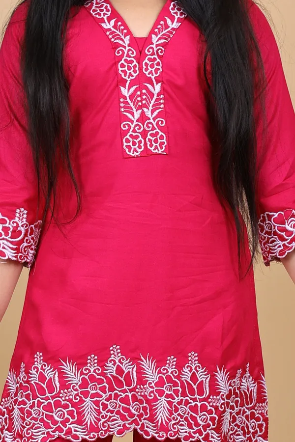 Rani_Cotton_Embroidered_Pyjama_For_Girls