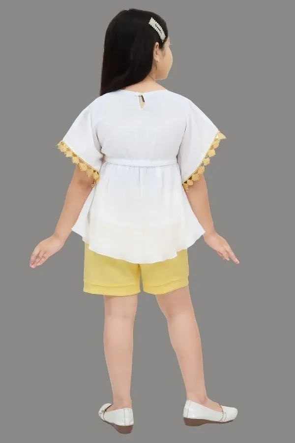Lemon_Chiffon_Printed_Top_And_Short_Pant_For_Girls