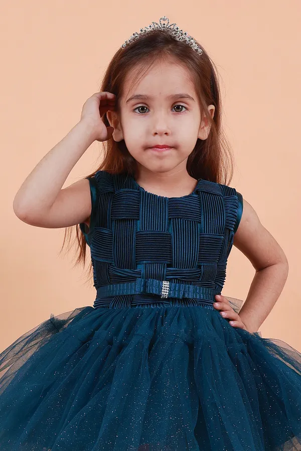 Blue_Net_Embellished_Fit_And_Flare_Dress_For_Girls
