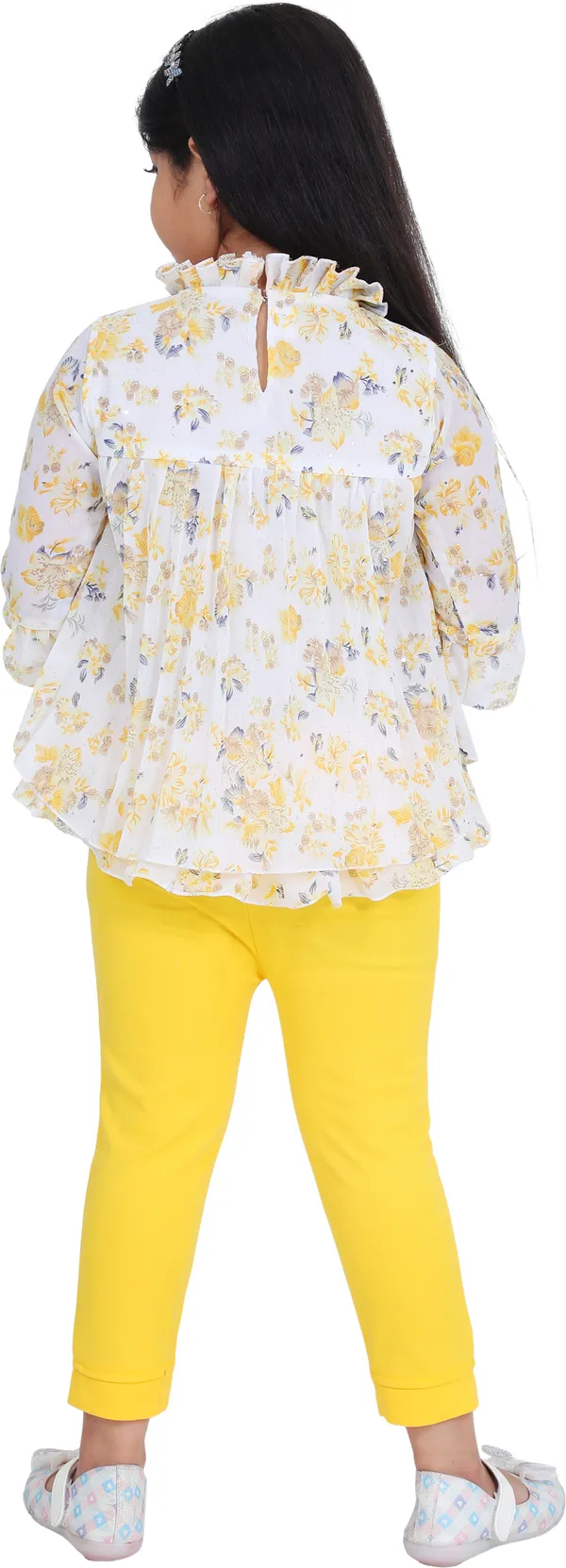 Lemon_Chiffon_Printed_Top_For_Girls