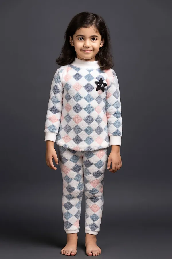 Multicolor_Fur_Checkered_Winter_Set_For_Girls