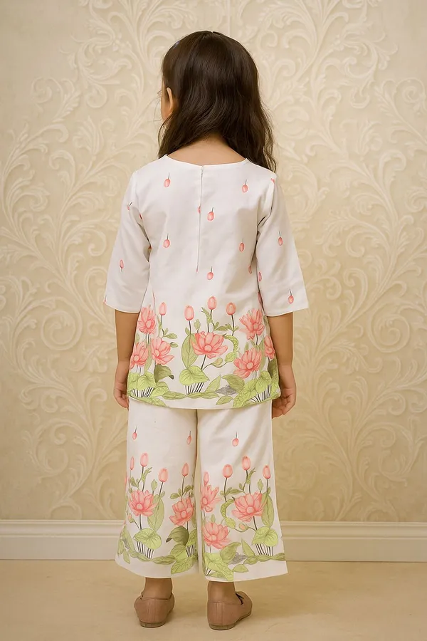 Cream_Cotton_Printed_Top_And_Pant_Set_For_Girls