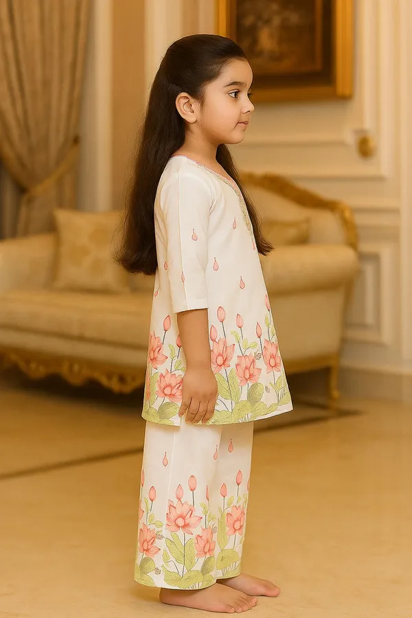 Cream_Cotton_Printed_Top_And_Pant_Set_For_Girls
