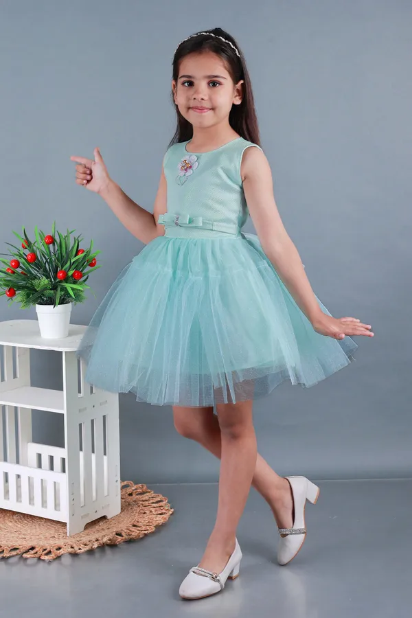 Aqua_Blue_Net_Embellished_Fit_And_Flare_Dress_For_Girls