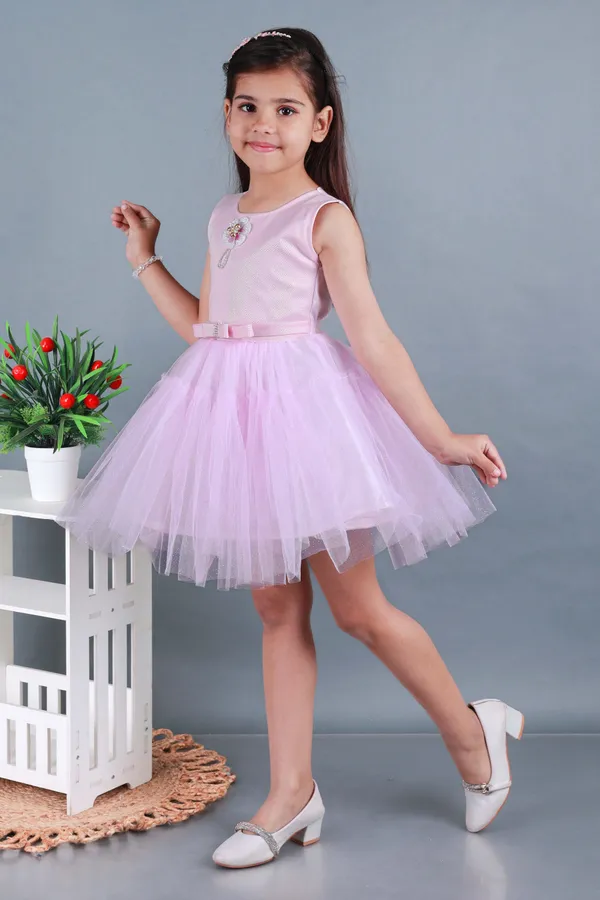 Pink_Net_Embellished_Fit_And_Flare_Dress_For_Girls