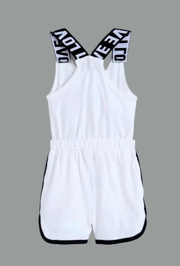 White_Cotton_Blend_Self_Design_Regular_Jumpsuit_For_Girls