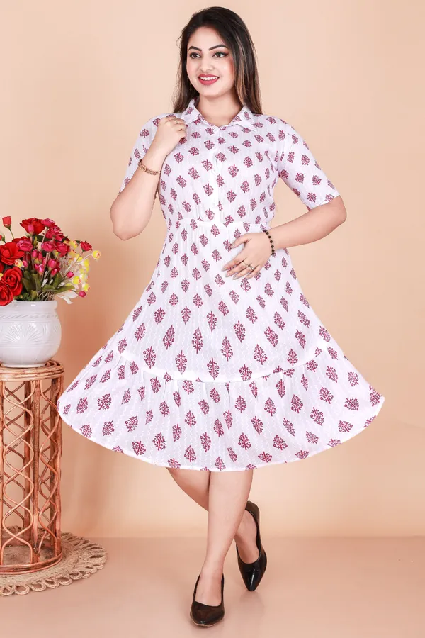 Wine_Cotton_Blend_Solid_Midi_Dress_For_Women