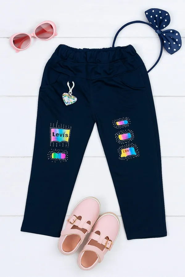 Blue_Cotton_Blend_Printed_Jeggings_For_Girls