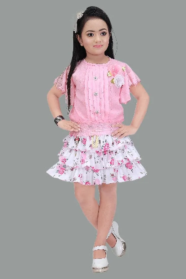 Pink_Chiffon_Printed_Tunic_For_Girls