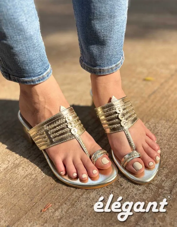 Silver_Faux_Leather_Heels_For_Women