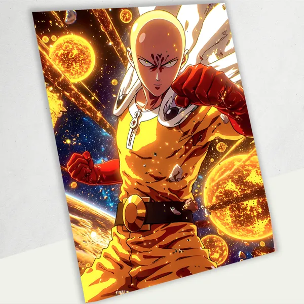 Saitama_Premium_Acrylic_Anime_Frame