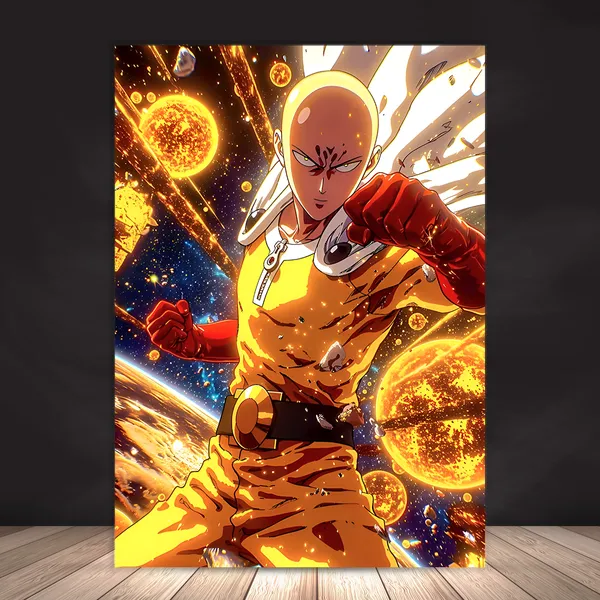 Saitama_Premium_Acrylic_Anime_Frame