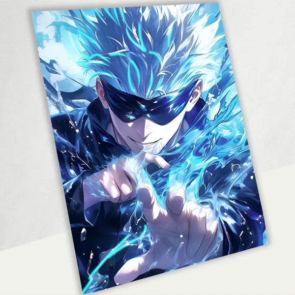 Satoru_Gojo_Premium_Acrylic_Anime_Frame