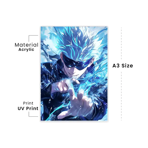 Satoru_Gojo_Premium_Acrylic_Anime_Frame