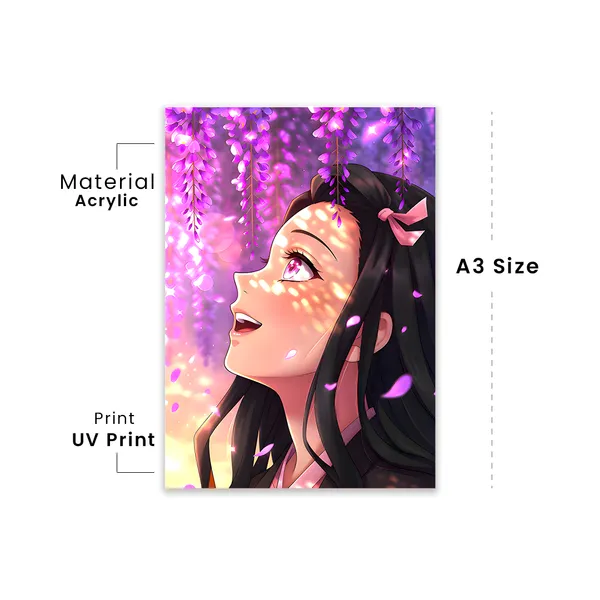 Nezuko_Kamado_Premium_Acrylic_Anime_Frame