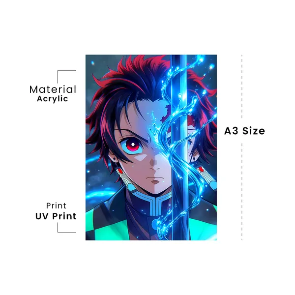 Tanjiro_Kamado_Premium_Acrylic_Anime_Frame
