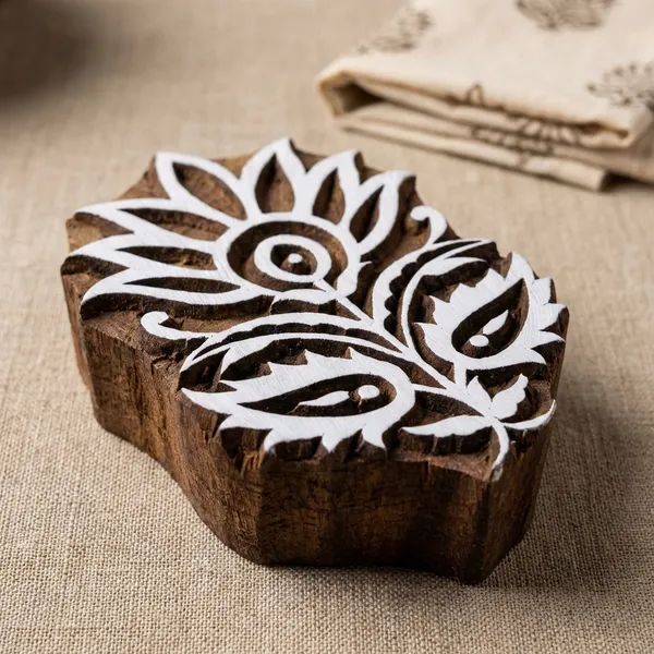 Premium_Hand_Carved_Buta_Wooden_Printing_Block_For_Textile_Art
