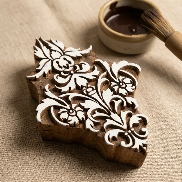 Premium_Hand_Carved_Buta_Wooden_Printing_Block_For_Textile_Art