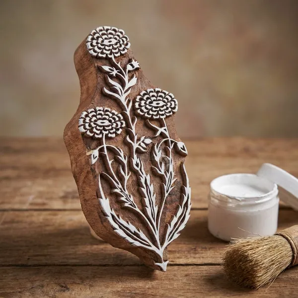Premium_Hand_Carved_Buta_Wooden_Printing_Block_For_Textile_Art