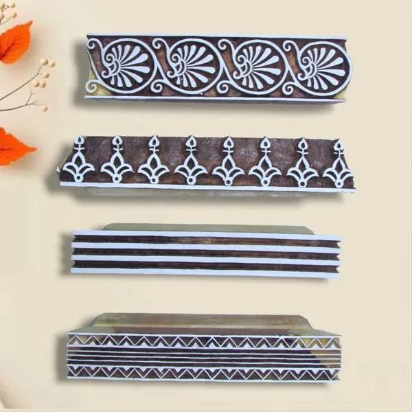 Hand_Carved_Border_Printing_Block_Set_Of_4_Pieces