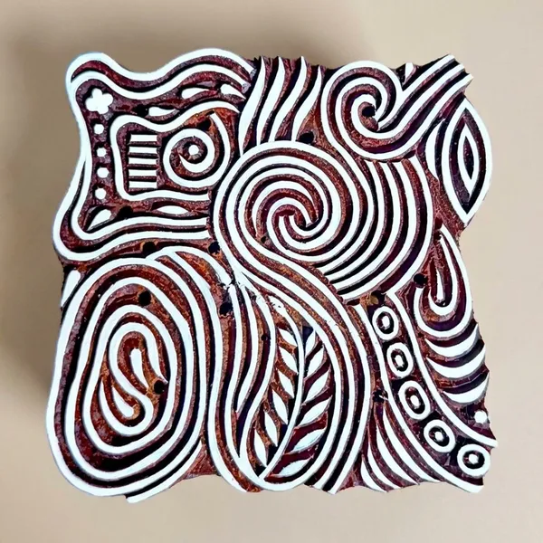 All_Over_Jaal_Curved_Lines_Pattern_Wooden_Printing_Blocks
