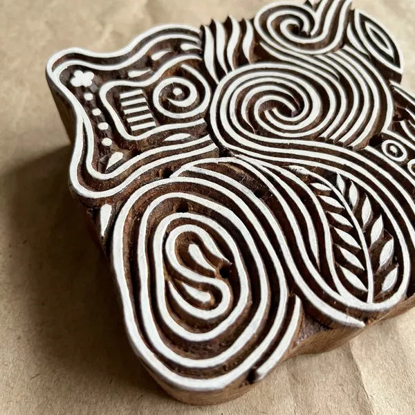 All_Over_Jaal_Curved_Lines_Pattern_Wooden_Printing_Blocks