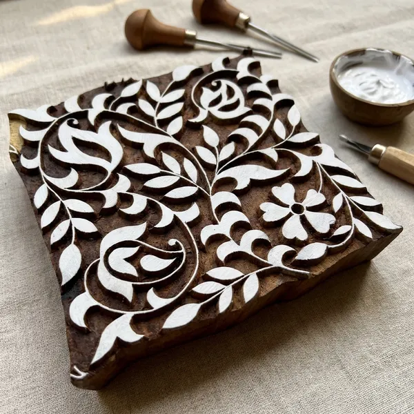 All_Over_Jaal_Floral_Pattern_Wooden_Printing_Blocks