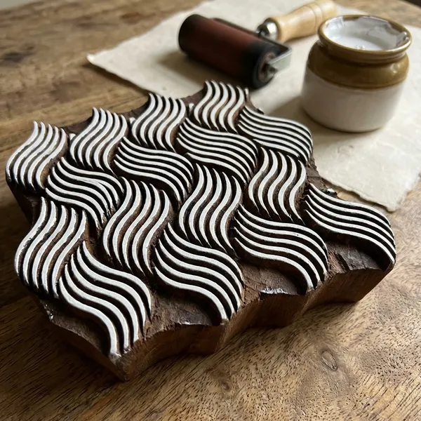 All_Over_Jaal_Wave_Design_Pattern_Wooden_Printing_Blocks