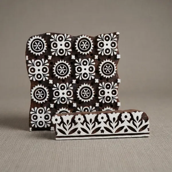 All_Over_Jaal_And_Border_2_Pieces_Set_Wooden_Printing_Blocks