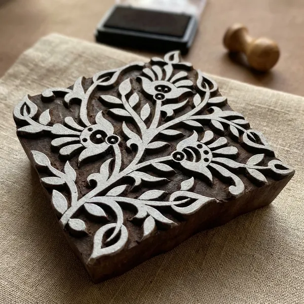 All_Over_Batik_Design_Jaal_Pattern_Wooden_Printing_Blocks