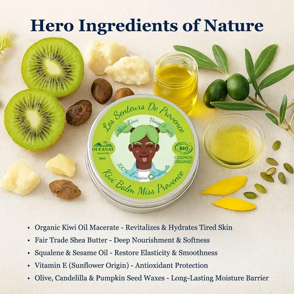 Oleanat_Organic_Kiwi_Face_&_Body_Balm_30ml_–_French_COSMOS_Certified_Moisturizer_with_Kiwi_Oil_Macerate_&_Shea_Butter_for_All_Skin_Types