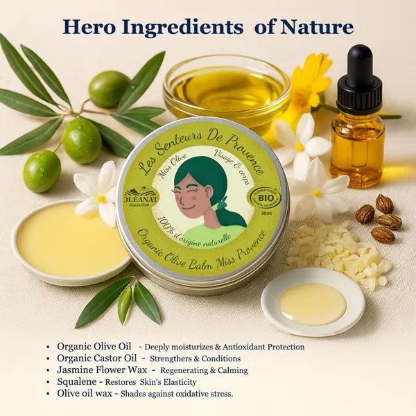 Oleanat_Organic_Olive_Face_&_Body_Balm_30ml_–_French_COSMOS_Certified_Ultra-Nourishing_Moisturizer_with_Olive_Oil_&_Jasmine_Wax_for_All_Skin_Types