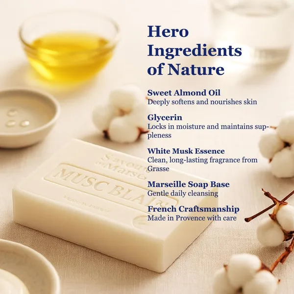 White_Musk_Fragrant_Soothing_Soap_Bar_For_Unisex