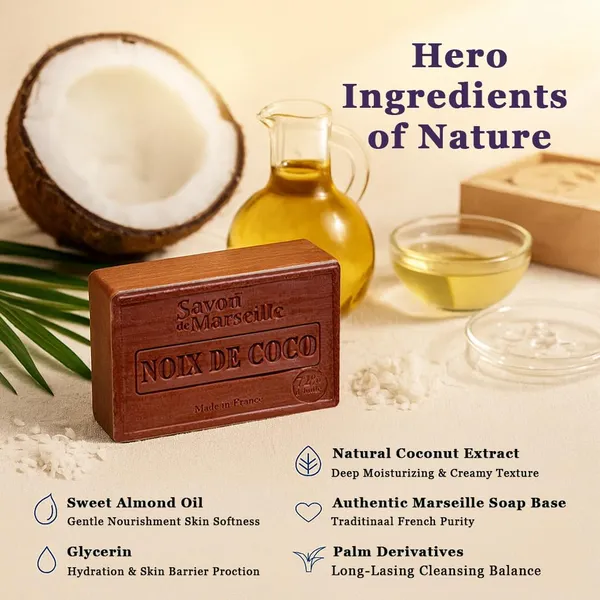 Coconut_Fragrant_Soothing_Soap_Bar_For_Unisex
