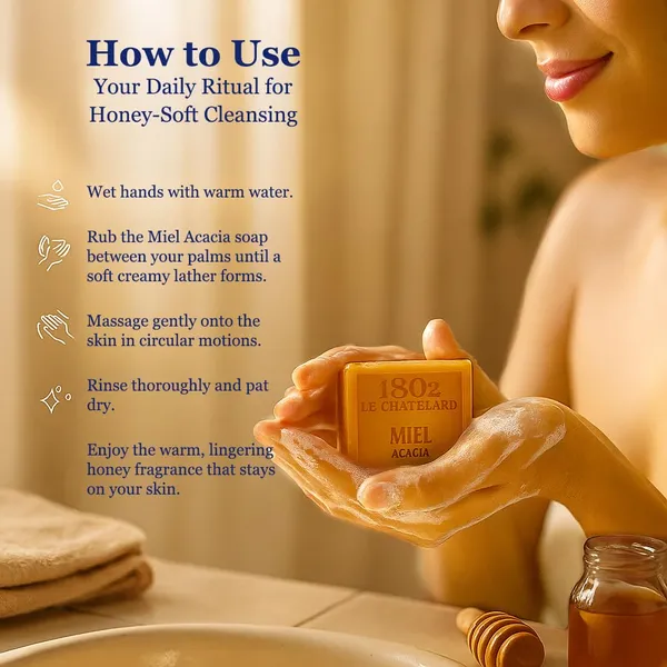 Honey_Acacia_Fragrant_Soothing_Soap_Bar_For_Unisex
