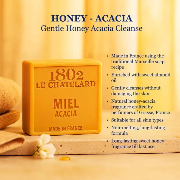 Honey_Acacia_Fragrant_Soothing_Soap_Bar_For_Unisex