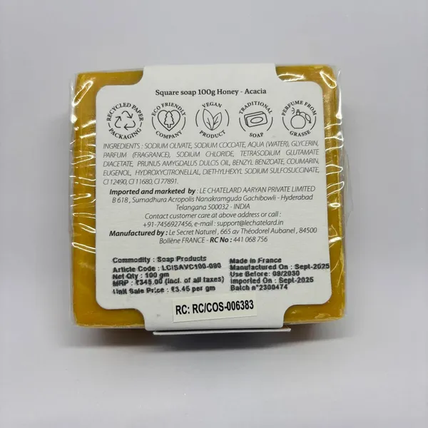 Honey_Acacia_Fragrant_Soothing_Soap_Bar_For_Unisex