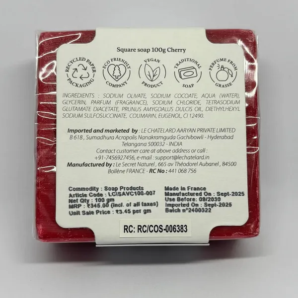Cherry_Fragrant_Soothing_Soap_Bar_For_Unisex